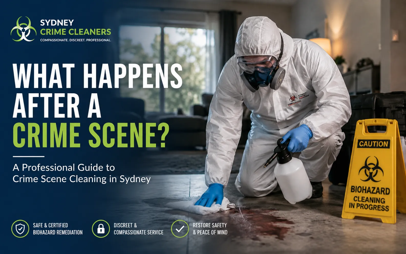 What Happens After a Crime Scene? A Professional Guide to Crime Scene Cleaning in Sydney