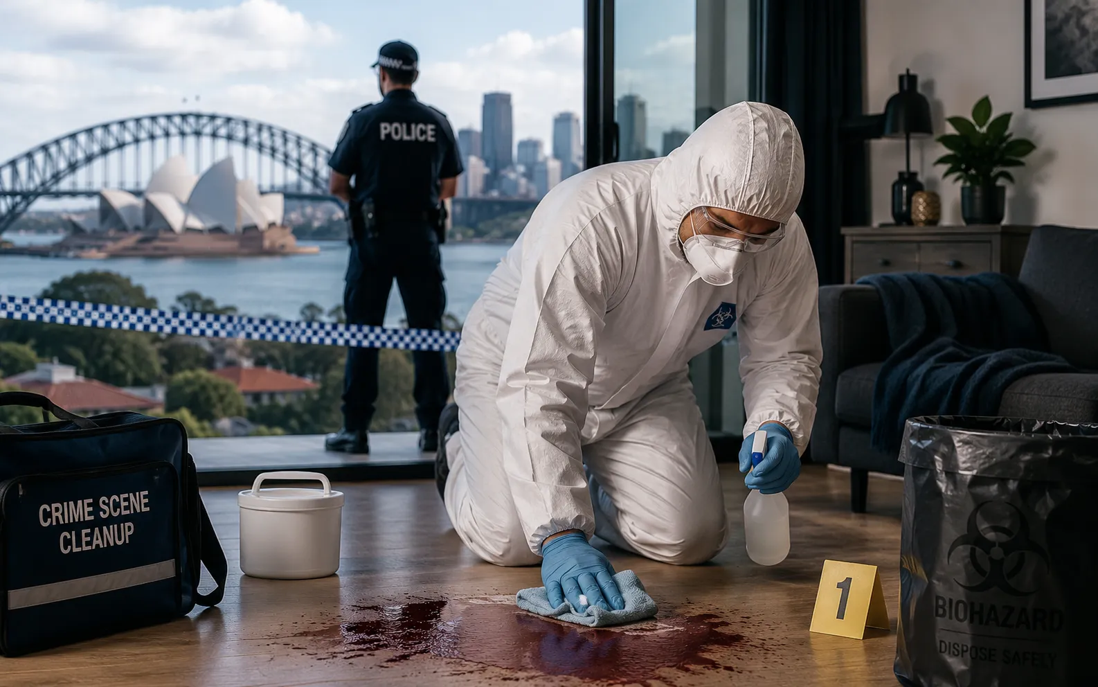 Who Is Responsible for Crime Scene Cleanup in Sydney, NSW?